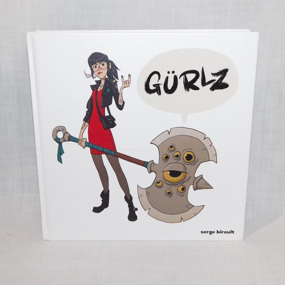 GURLZ Serge Birault Papa Ninjia Warrior Ladies Women ArtBook Book